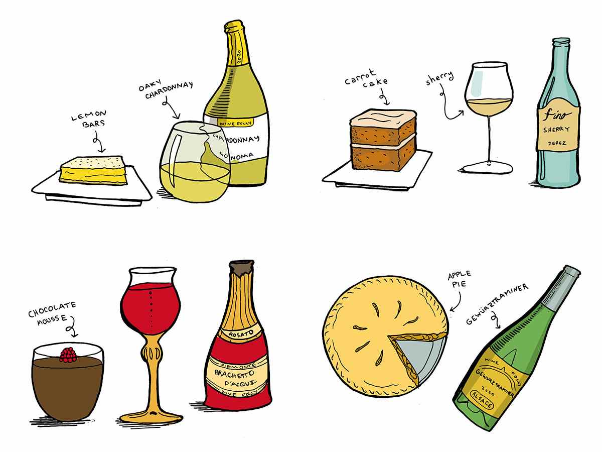 7 Tasty Pairings For Dessert and Wine