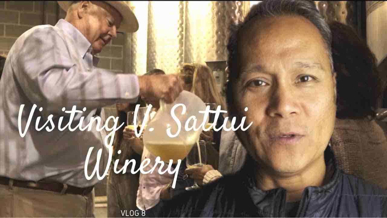 Visiting V. Sattui Winery | Learning about wines from the President of the winery | Wine Tasting