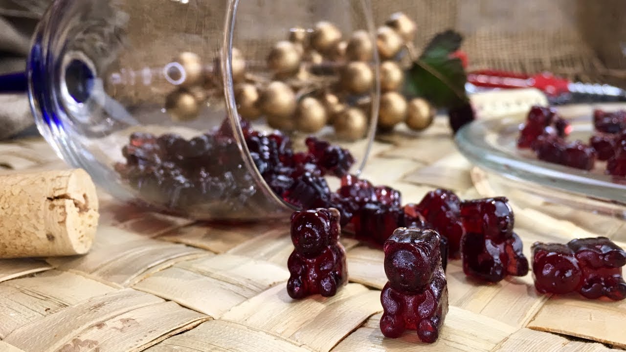 Homemade Wine Gummy Bears Recipe