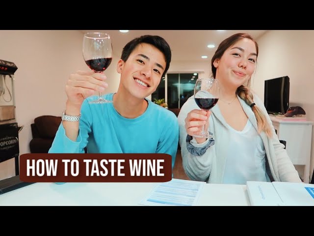 certified wine students teach u how to taste wine properly