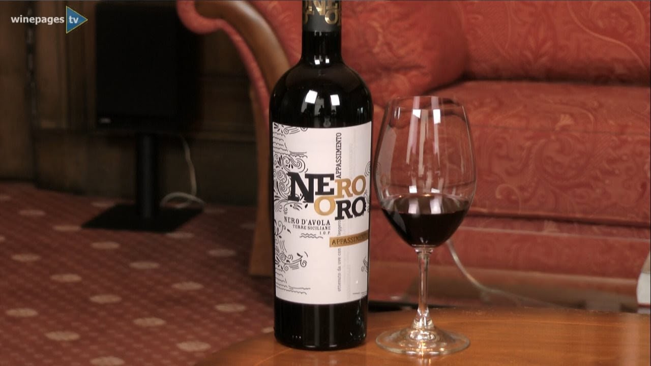 Nero Oro, Nero d’Avola Apassimento, wine review