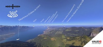 3-D Virutal Experience – discover the Region of Lausanne from your sofa!