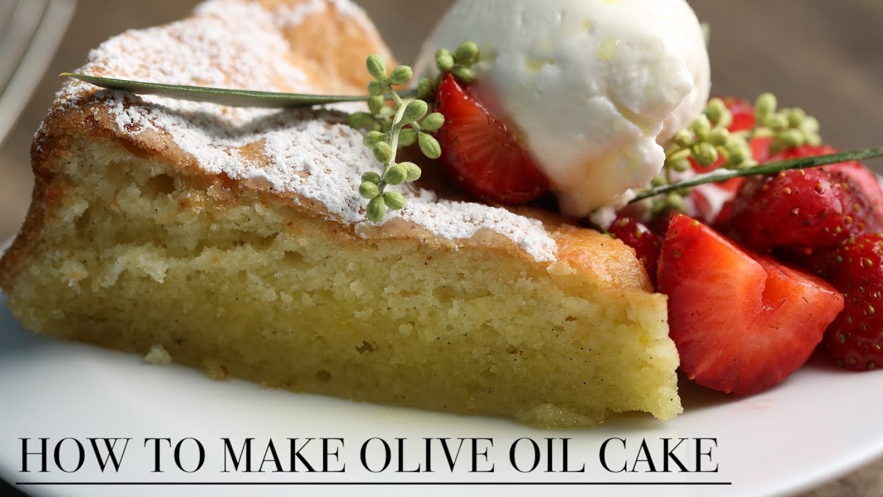How to Make Olive Oil Cake: Recipe Video Demonstration