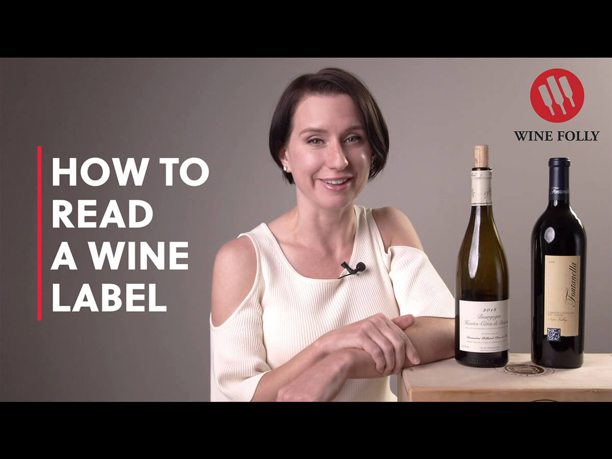 3 Tips On How to Read a Wine Label