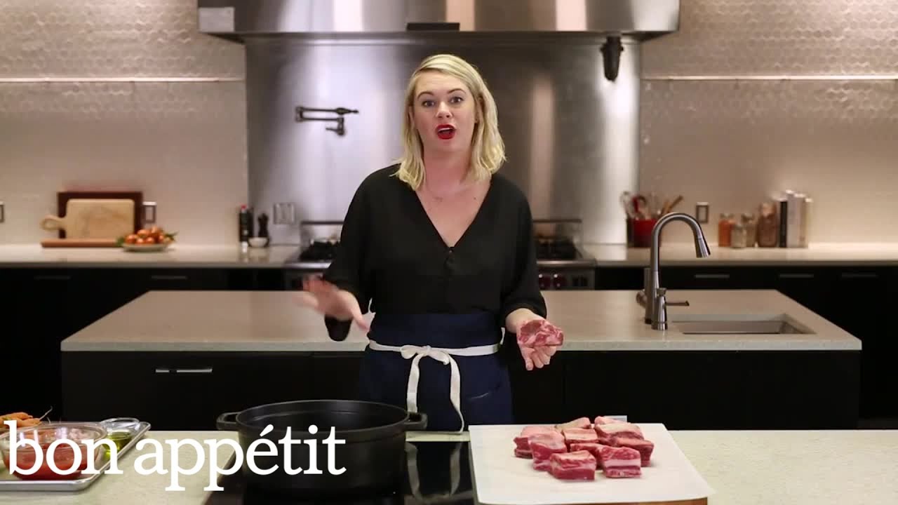 How to Make Red Wine-Braised Short Ribs | Bon Appétit