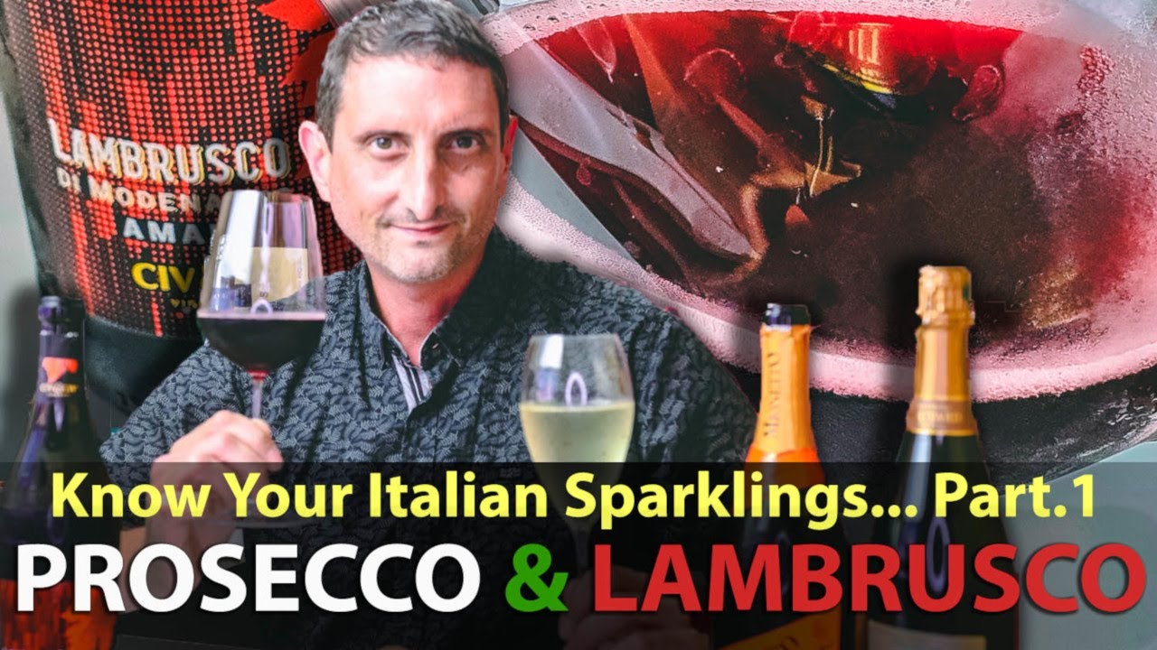 Prosecco & Lambrusco, Best-Selling Italian Sparkling Wines | “The Fine Bubblies of Italy” Part.1